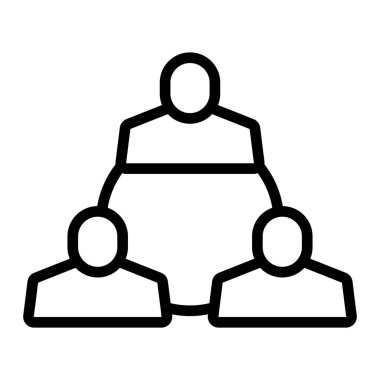 Connection Vector Line Icon Design