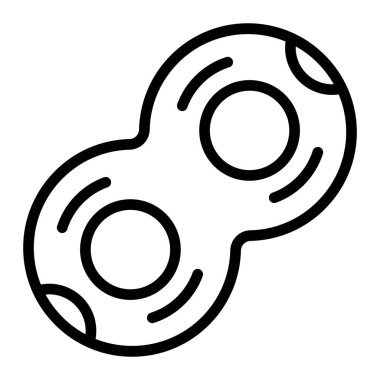 Yüzen Vektör Satır Simgesi Tasarımı