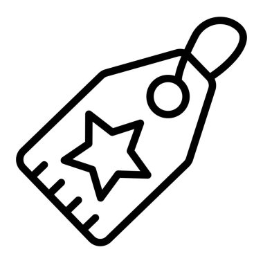 Marka Vektör Satır Simgesi Tasarımı