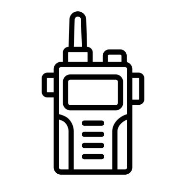 İletişim Vektörü Satır Simgesi Tasarımı