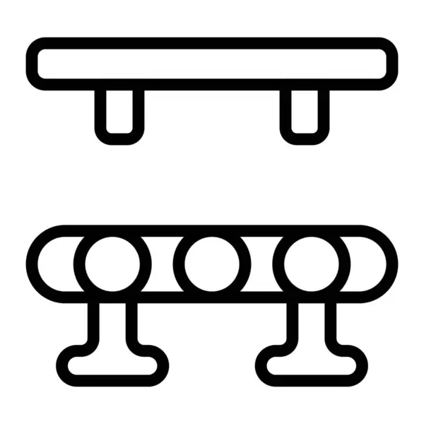 Taşıyıcı Vektör Satır Simgesi Tasarımı