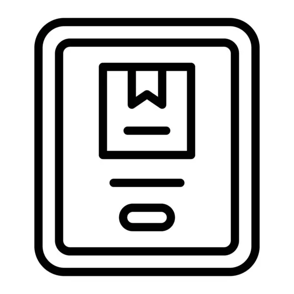 İzleme Vektör Satırı Simgesi Tasarımı