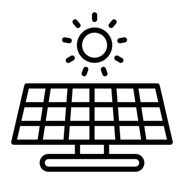 Güneş Radyasyon Çizgisi Simge Tasarımı