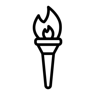 Meşale Hattı Simgesi Tasarımı