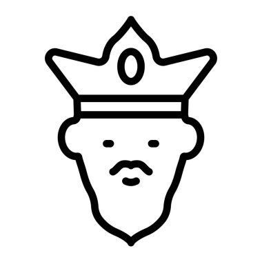 King Satır Simgesi Tasarımı