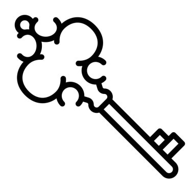 Anahtar satır simgesi tasarımı