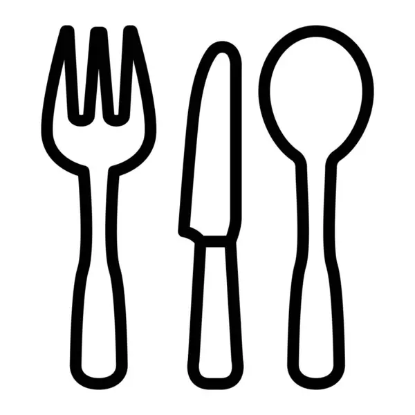 Çatal bıçak Hattı Simge Tasarımı