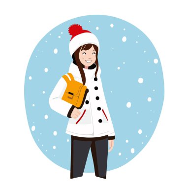 # Mutlu kış kızları # # Karlı bir gün #