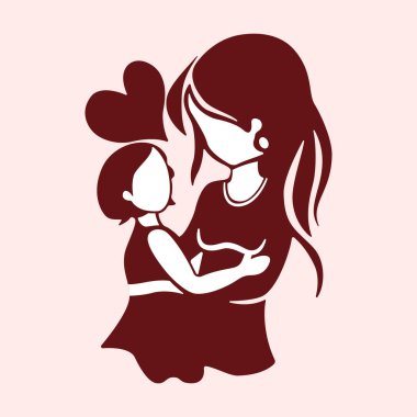 Anneler Günü soyut minimalizm 