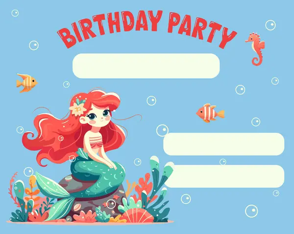 mermaid-birthday-invitation-vector-images-depositphotos