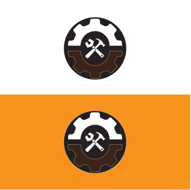 Eyalet Vekil Logosu Tanımı. Soyut Eyalet Tanımı. Real State Silhoutte.