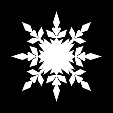 Kar taneleri tırmanışı. Noel ve kış amblemi. Xmas şablonu. Vektör hisse senedi çizimi. EPS 10