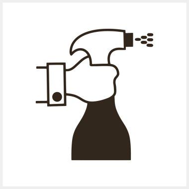 Doodle cleaning clipart Hand drawn line art Sketch vector stock illustration EPS 10