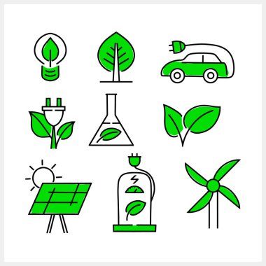 Doodle electric car icon Hand drawn line Sketch vector stock illustration EPS 10