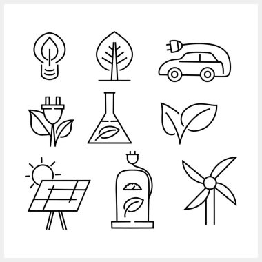 Doodle electric car icon Hand drawn line Sketch vector stock illustration EPS 10