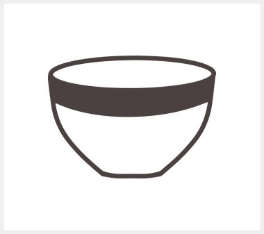 Coffee, tea, soup cup icon. Design for restaurant and coffee. Hot food symbol. Vector stock illustration EPS 10
