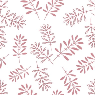 Çizgisiz desen izole edildi. El çizimi sanat eseri. Taslak vektör stok çizimi. EPS 10