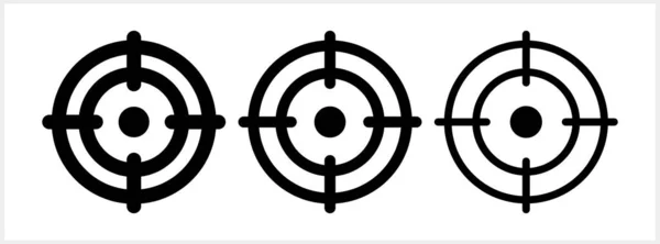 Icône Idée Signe Conceptuel Gagnant Cible Icône Logo Succès Illustration — Image vectorielle