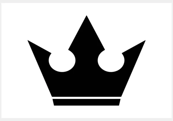 Ikona Doodle Crown Odizolowana Klif Szablonem Ilustracja Wektora Eps — Wektor stockowy