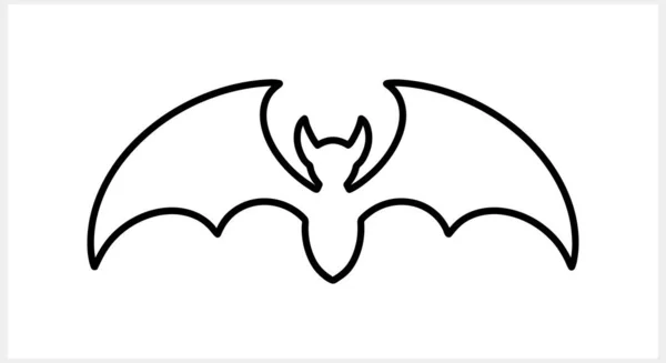 Νυχτερίδα Απομονώθηκε Χειροποίητη Τέχνη Απόκριες Ζωικό Διάνυσμα Απεικόνιση Αρχείου Eps — Διανυσματικό Αρχείο