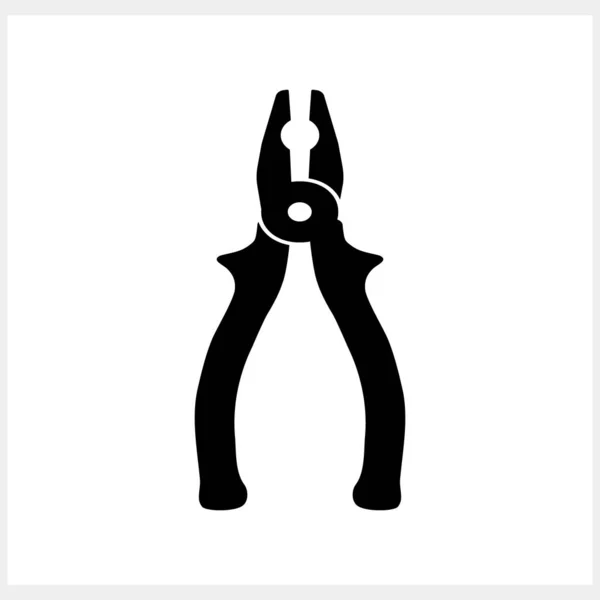 Stencil Pliers Icon Tools Clipart Vector Stock Illustration Eps — Stock Vector