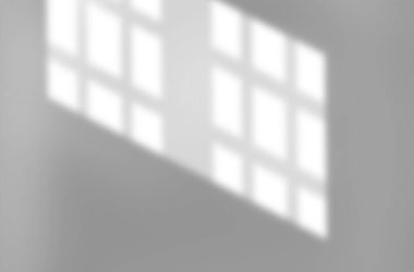 Pencere gölgesi, pencere refleksi, siyah gölge, izole edilmiş arkaplan