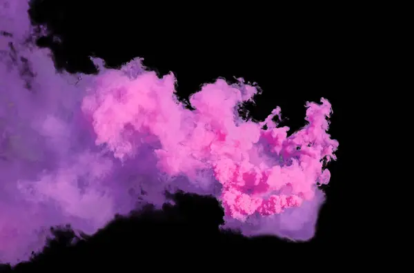 Renkli duman bombası, izole edilmiş, sis bombası, pembe, sarı, cyan, mor, turuncu, kırmızı, parti, düğün, sis