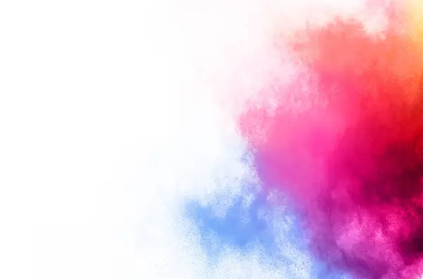 Renkli duman bombası, izole edilmiş, sis bombası, pembe, sarı, cyan, mor, turuncu, kırmızı, parti, düğün, sis