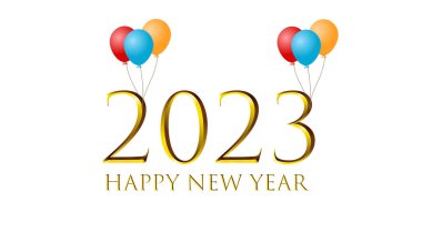 Yeni Yıl için 2023 Balon Metni
