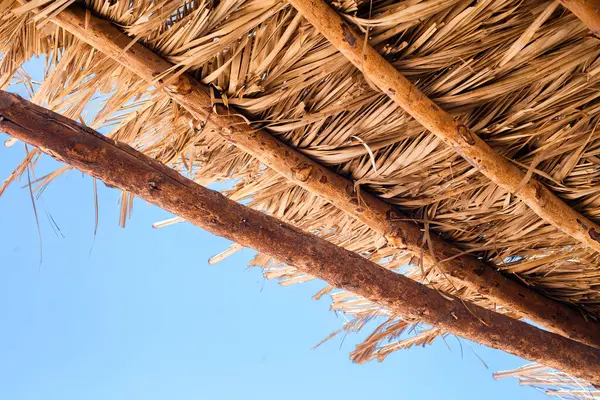 Thatched Palm Leaf Şemsiyesi 