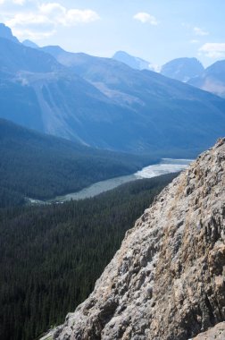 Sunwapta Vadisi - Columbia Icefield Skywalk 4 'ten görüntü