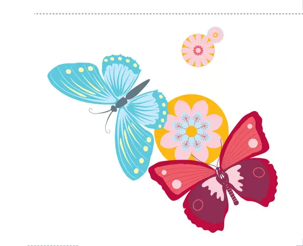 5361-A, Çiçekler Kelebek, Çoklu