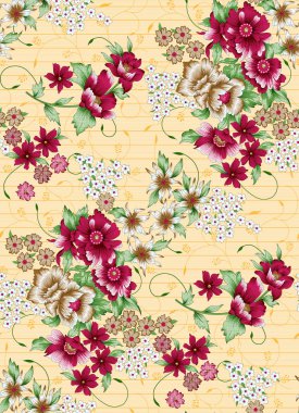 En son tekstil baskı tasarımları