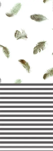 Soyut çiçekler, yapraklar ve meyvelerle renksiz çiçek desenleri. Kırsal vintage biçimi, kaynak biçimi veya duvar kağıtları ile suluboya iz beyaz arkaplanda izole