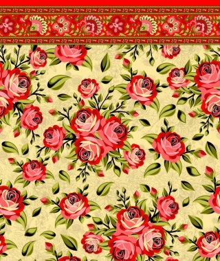 Soyut çiçekler, yapraklar ve meyvelerle renksiz çiçek desenleri. Kırsal vintage biçimi, kaynak biçimi veya duvar kağıtları ile suluboya iz beyaz arkaplanda izole