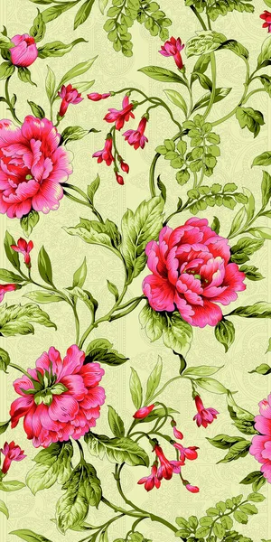 Soyut çiçekler, yapraklar ve meyvelerle renksiz çiçek desenleri. Kırsal vintage biçimi, kaynak biçimi veya duvar kağıtları ile suluboya iz beyaz arkaplanda izole