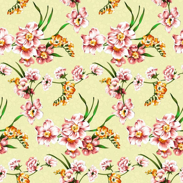 Soyut çiçekler, yapraklar ve meyvelerle renksiz çiçek desenleri. Kırsal vintage biçimi, kaynak biçimi veya duvar kağıtları ile suluboya iz beyaz arkaplanda izole