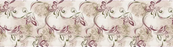 Soyut çiçekler, yapraklar ve meyvelerle renksiz çiçek desenleri. Kırsal vintage biçimi, kaynak biçimi veya duvar kağıtları ile suluboya iz beyaz arkaplanda izole