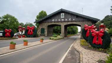 Avenida das Hortensias Gramado Rio Grande do Sul Brezilya 'da