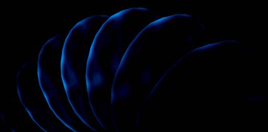 fantezi kaotik renkli fraktal desen. Soyut fraktal şekiller. 3d resimleme arkaplanı veya duvar kağıdı oluşturuluyor.