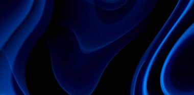 mavi ve siyah soyut fraktal arkaplan