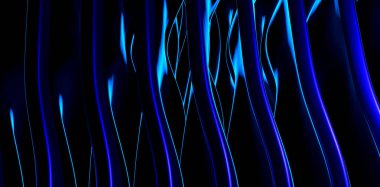 Soyut mavi ve siyah arkaplan