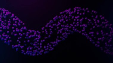 Mavi Soyut Bokeh Arkaplanı.