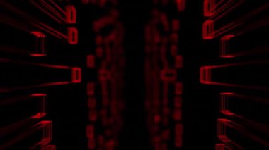 Soyut arkaplan. kırmızı teknoloji illüstrasyon 3D görüntüleme