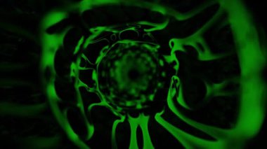 fantezi kaotik renkli fraktal desen. Soyut fraktal şekiller. 3d resimleme arkaplanı veya duvar kağıdı oluşturuluyor.