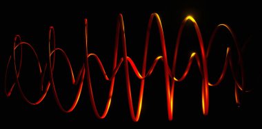 Kırmızı ışık efekti arka planı