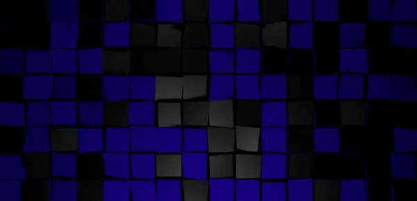 Mavi soyut geometrik mozaik arka plan