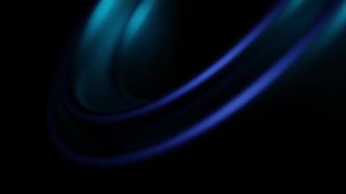 Koyu Mavi Hareket Çemberi Üç Boyutlu Canlandırmada Bilim-Kurgu Özeti