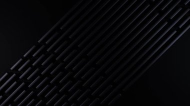 Pürüzsüz siyah çizgi, kusursuz döngü hareketi. Minimalist ve dinamik bir etki döngüsü yaratıyor.