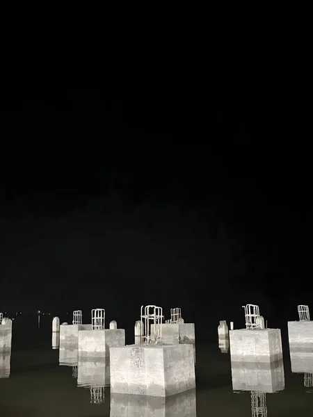 Gökyüzü arka planı, deniz, sis denizi, kış